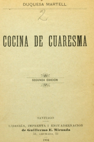 cocina de cuaresma