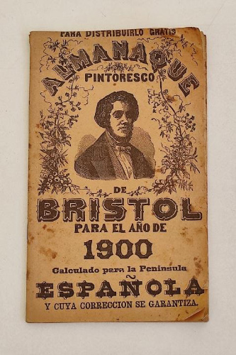 almanaque pintoresco de bistrol para el 1900