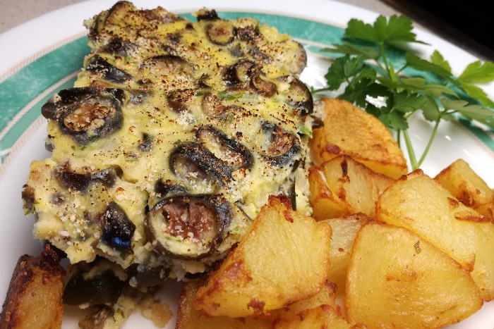Budín de Cochayuyo