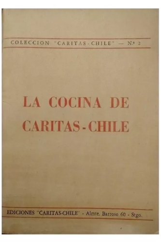 libro la cocina de caritas chile