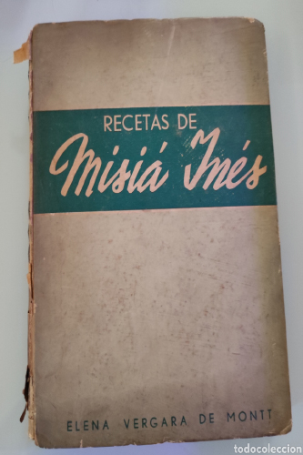 libro las recetas de misia ines
