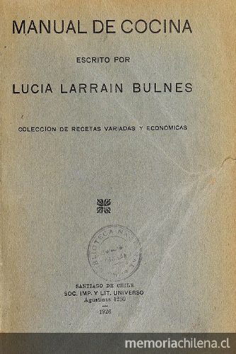 manual de cocina, colección de recetas