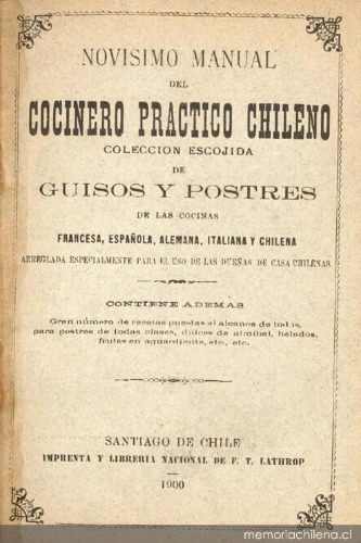 manual del cocinero práctico