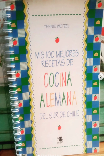 libro mis 100 mejores recetas de la cocina alemana del sur de chile