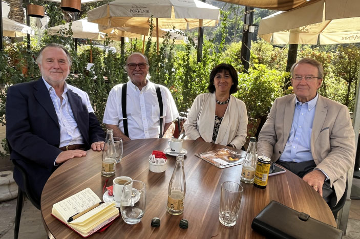 Encuentro entre la Academia Gastronómica de Chile y la Cofradía del Mérito Vitivinícola