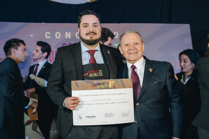 Elijen al Mejor Sommelier de Chile 2024