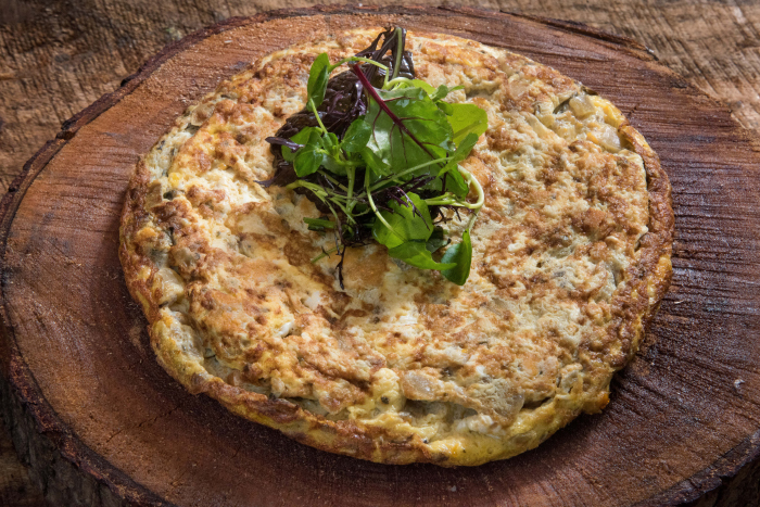 Tortilla de erizos