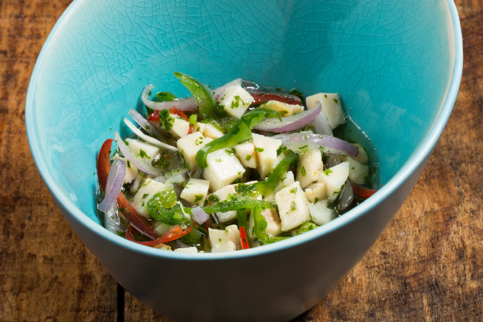 Ceviche de lapas