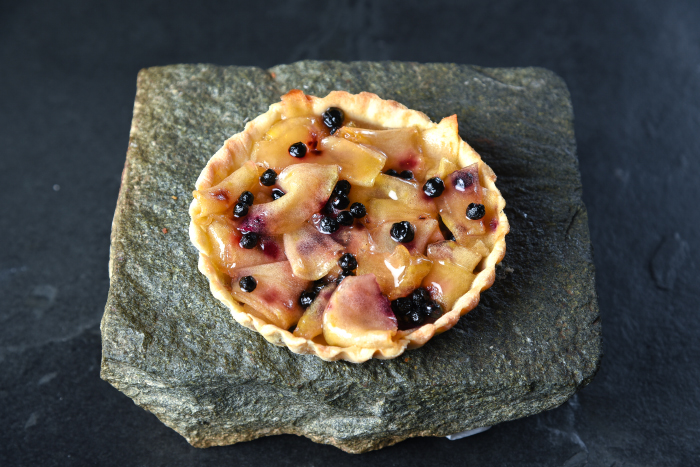 Kuchen de manzana y maqui