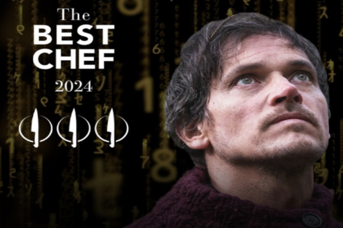 Rodolfo Guzmán recibe tres cuchillos en The Best Chef Awards 2024