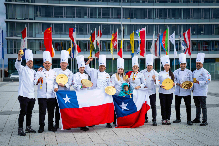 Chile busca brillar en la International Catering Cup 2025