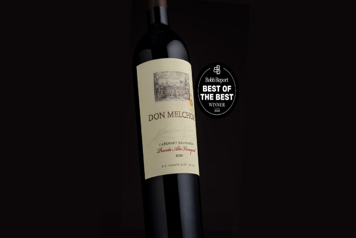 Vino chileno Don Melchor es reconocido como el mejor del mundo