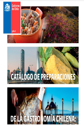 1° Catálogo de preparaciones de la gastronomía chilena