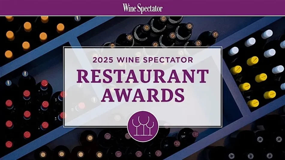 Restaurantes chilenos son  premiados por Wine Spectator 2025