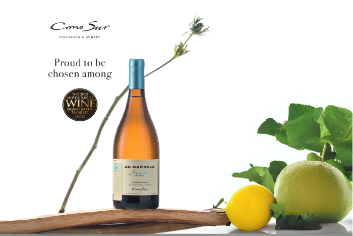 Viña Cono Sur fue seleccionada en el ranking Most Admired Wine Brands
