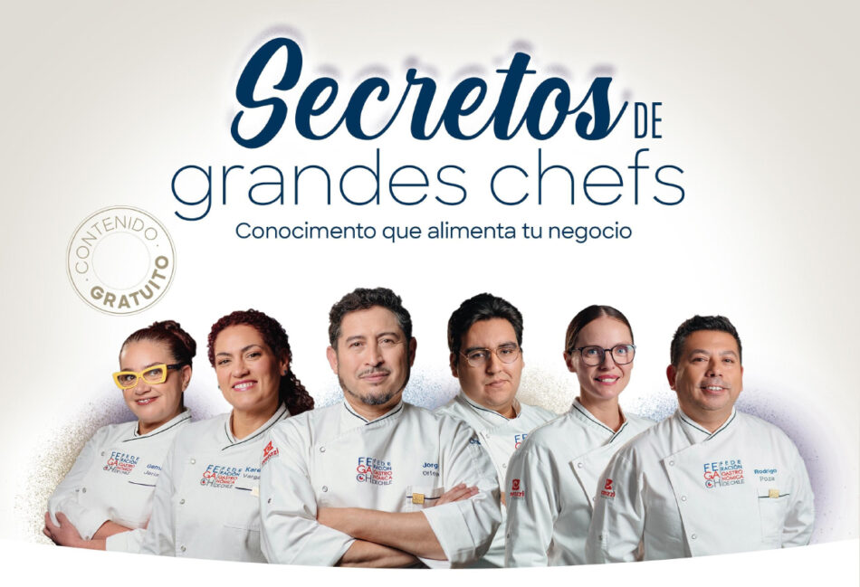 “Secretos de Grandes Chefs” realizará capacitación para potenciar a negocios gastronómicos