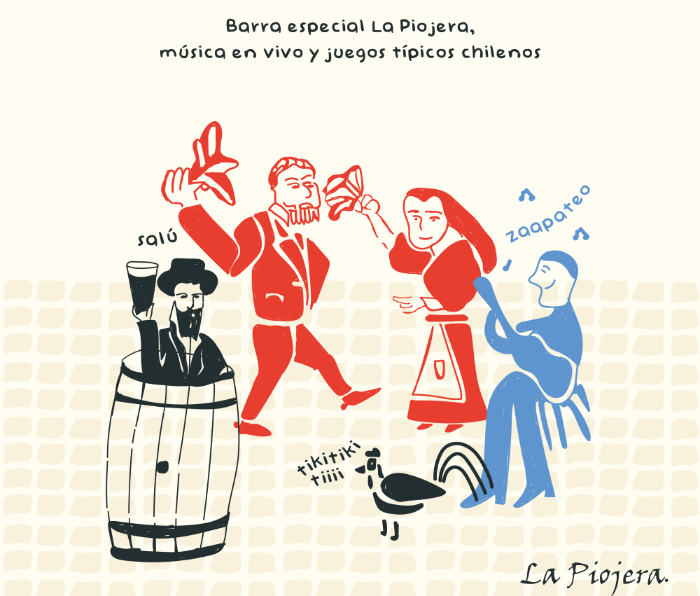 Tradición y sabor chileno se celebrará en la Fonda MUT