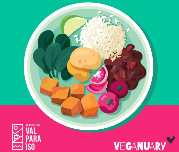 Veganuary lanza Guía de lugares con opciones veganas en Valparaíso