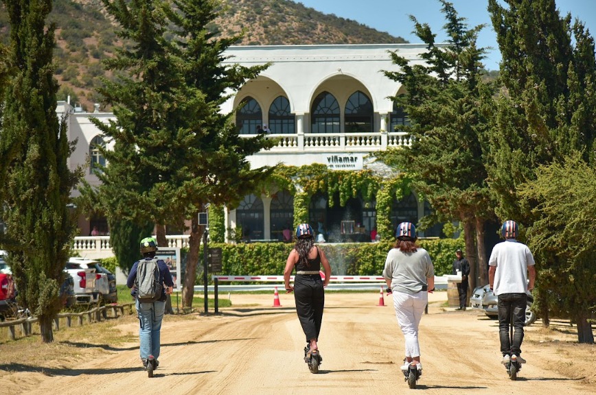 Casa Viñamar presenta el primer tour en scooter eléctrico por el Valle de Casablanca