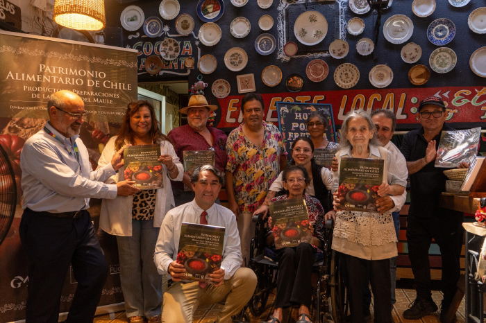Lanzan libro “Patrimonio Alimentario de Chile: Productos y Preparaciones de la Región del Maule”