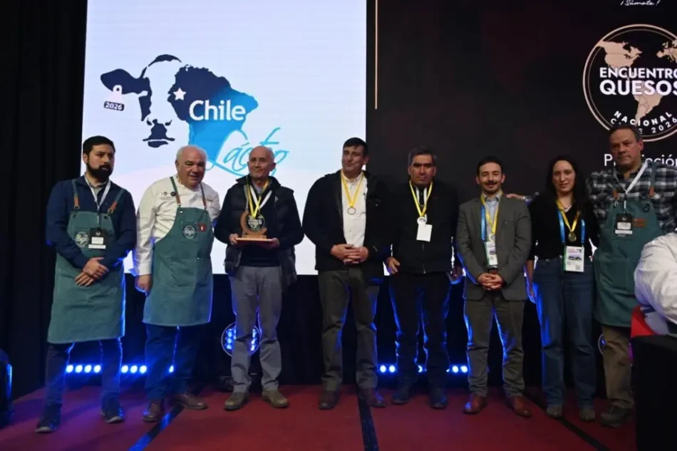 Encuentro Quesos reconoció a los mejores quesos artesanos  en Chilelácteo 2026
