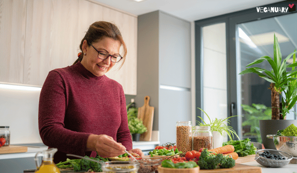 Los beneficios de la alimentación basada en plantas para Tercera edad según Veganuary